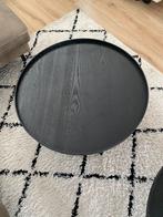 WOOOD bijzettafel Mesa XL rond zwart 78 cm diameter, Huis en Inrichting, Tafels | Bijzettafels, Ophalen of Verzenden, Rond, Hout