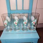 7up glazen 4 stuks, Ophalen, Glas of Glazen, Gebruikt, Glas