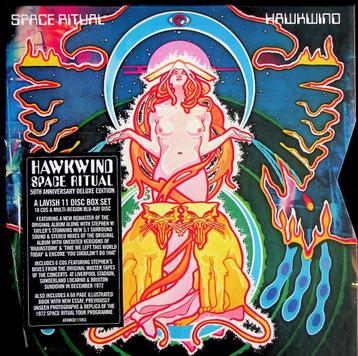 Hawkwind - Space Ritual 50th Anniversary 10CD/1Bluray beschikbaar voor biedingen