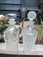 2 Karaffen, Antiek en Kunst, Antiek | Glas en Kristal, Ophalen of Verzenden