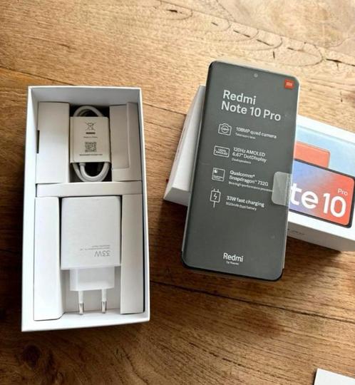 Xiaomi Redmi Note 10 Pro 128GB Grijs, Telecommunicatie, Mobiele telefoons | Overige merken, Nieuw, Zonder abonnement, Zonder simlock