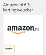 Amazon kortingsbon / voucher €5, Tickets en Kaartjes, Eén persoon, Kortingsbon