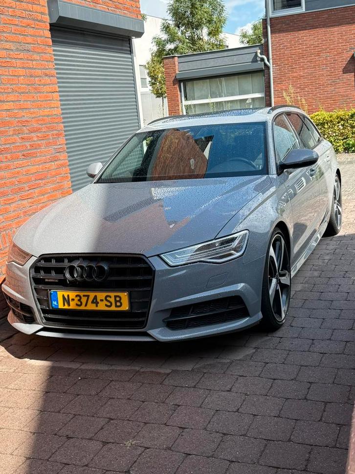 Audi A6 3.0 TDI BIT AV Q T-tr8 240KW 2016 Grijs, Auto's, Audi, Particulier, A6, 4x4, ABS, Adaptieve lichten, Airconditioning, Alarm