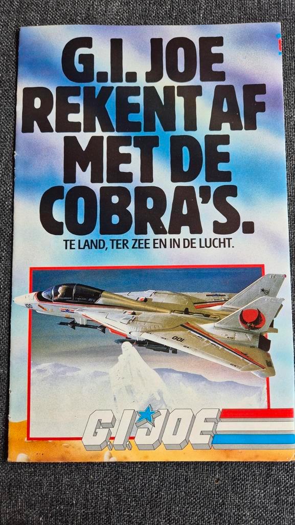 Vintage G.I. Joe speelgoed folder 1988. Skystriker Dragonfly, Verzamelen, Speelgoed, Zo goed als nieuw, Ophalen of Verzenden