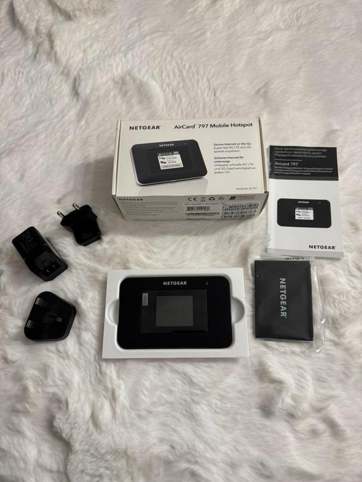 Netgear AIR Card 797 – 4G LTE Mobile Hotspot, Computers en Software, Routers en Modems, Nieuw, Ophalen of Verzenden