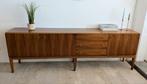 Vintage Deens lowboard sideboard dressoir, Ophalen of Verzenden, Zo goed als nieuw, 25 tot 50 cm, 200 cm of meer