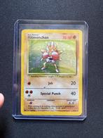Hitmonchan 7/102 - Holo - Base Set, Ophalen of Verzenden, Gebruikt, Losse kaart