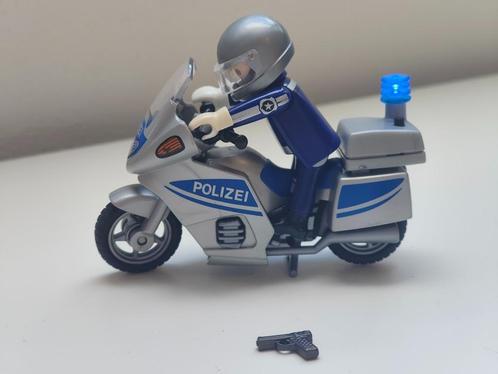 Playmobil Politiemotor met Zwaailicht – 5180, Kinderen en Baby's, Speelgoed | Playmobil, Gebruikt, Complete set, Ophalen of Verzenden
