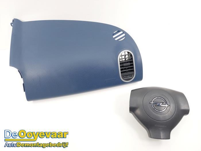 Airbag set van een Opel Agila (Agila 08-), Auto-onderdelen, Overige Auto-onderdelen, Opel, Gebruikt, 3 maanden garantie, Ophalen of Verzenden