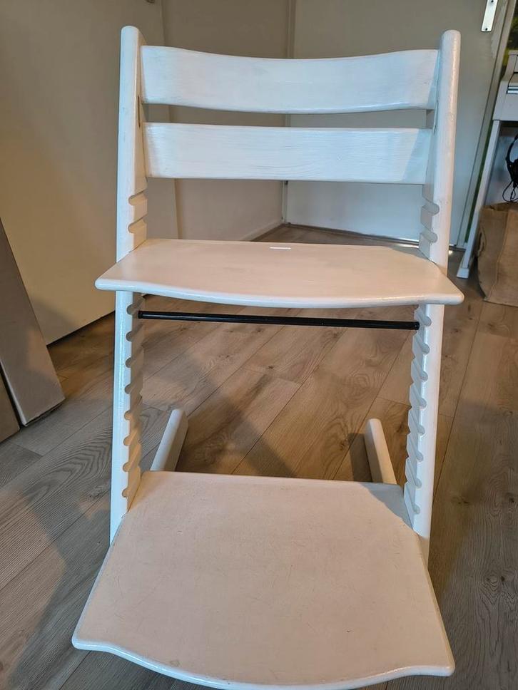 Stokke trip trap, opknapstoel, Kinderen en Baby's, Kinderstoelen, Gebruikt, Meegroeistoel, Ophalen
