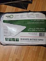 SleepMed 3D Air Hotel Matras Topper Nieuw, Ophalen of Verzenden, Nieuw, Eenpersoons, Wit