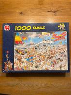 Puzzel Jan van Haasteren. 1000 stukjes. Op het strand., Ophalen of Verzenden, 500 t/m 1500 stukjes, Zo goed als nieuw, Legpuzzel