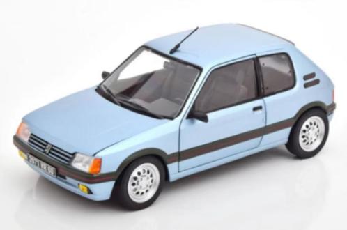 Peugeot 205 GTi 1.6 1988 Topaze Blauw 1/18 NOREV ref: 184857, Hobby en Vrije tijd, Modelauto's | 1:18, Nieuw, Auto, Norev, Verzenden