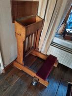 antieke bid stoel met klep, Antiek en Kunst, Antiek | Meubels | Stoelen en Banken, Ophalen of Verzenden