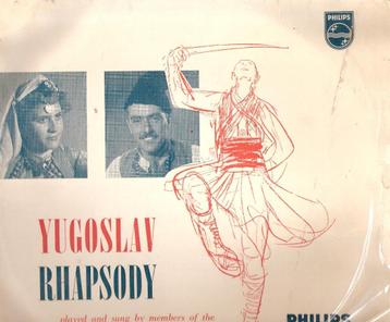 National Yugoslav Dancetheatre - Yugoslav Rhapsody 25 cm LP	