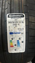Continental sportcontact 6 mgt 265/35/22 XL, 265 mm, Nieuw, Overige maten, Ophalen of Verzenden