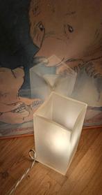 2 x Glazen Kubus Lamp Ikea à 5 €, Huis en Inrichting, Unknown, Unknown, Ophalen of Verzenden, Modern