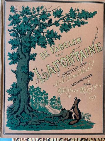 ANTIEKE VERSIE “DE FABELS VAN LAFONTAINE”. beschikbaar voor biedingen