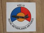 Sticker KLu KDC 10 RNLAF, nieuw, Nederland, Landmacht, Ophalen