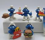 SERIE 10 SMURFEN MAC DONALD 1996 VINTAGE, Verzamelen, Smurfen, Verzenden, Zo goed als nieuw, Verschillende Smurfen, Poppetje, Figuurtje of Knuffel