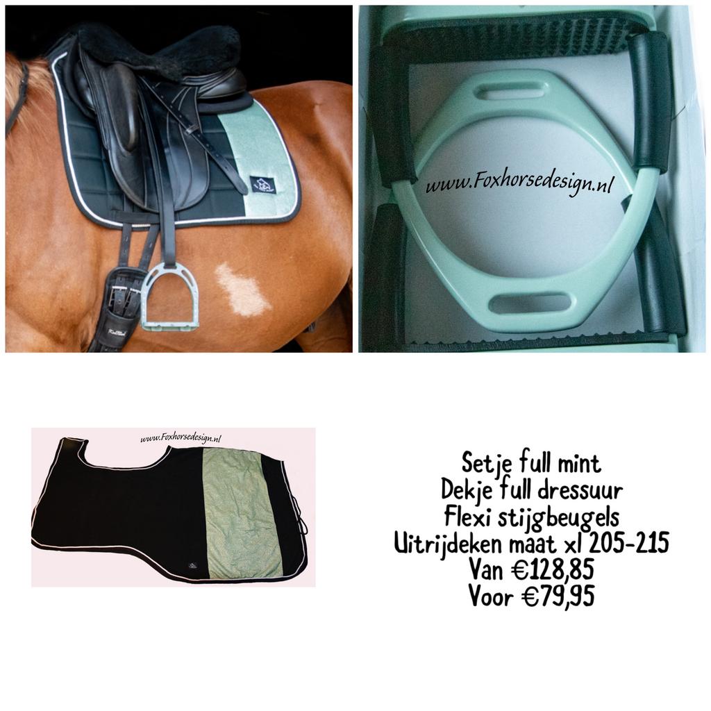 Setje full mint glitters, Ophalen of Verzenden, Nieuw