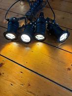 4x Theater Spot, Huis en Inrichting, Lampen | Spots, Ophalen of Verzenden, Zo goed als nieuw, Metaal of Aluminium, Plafondspot of Wandspot