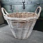 Rotan bollen mand, Ophalen, Zo goed als nieuw, Rond, Riet