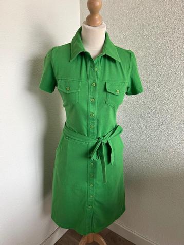 Who's that girl maat M gras groene polo jurk 2428 beschikbaar voor biedingen