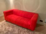 IKEA Klippan bank met vrijwel nieuwe rode hoes, Huis en Inrichting, Banken | Bankstellen, Ophalen, Driepersoons, 75 tot 100 cm