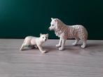 Schleich poolwolf en poolvos, Ophalen of Verzenden, Nieuw, Wild dier, Beeldje of Figuurtje