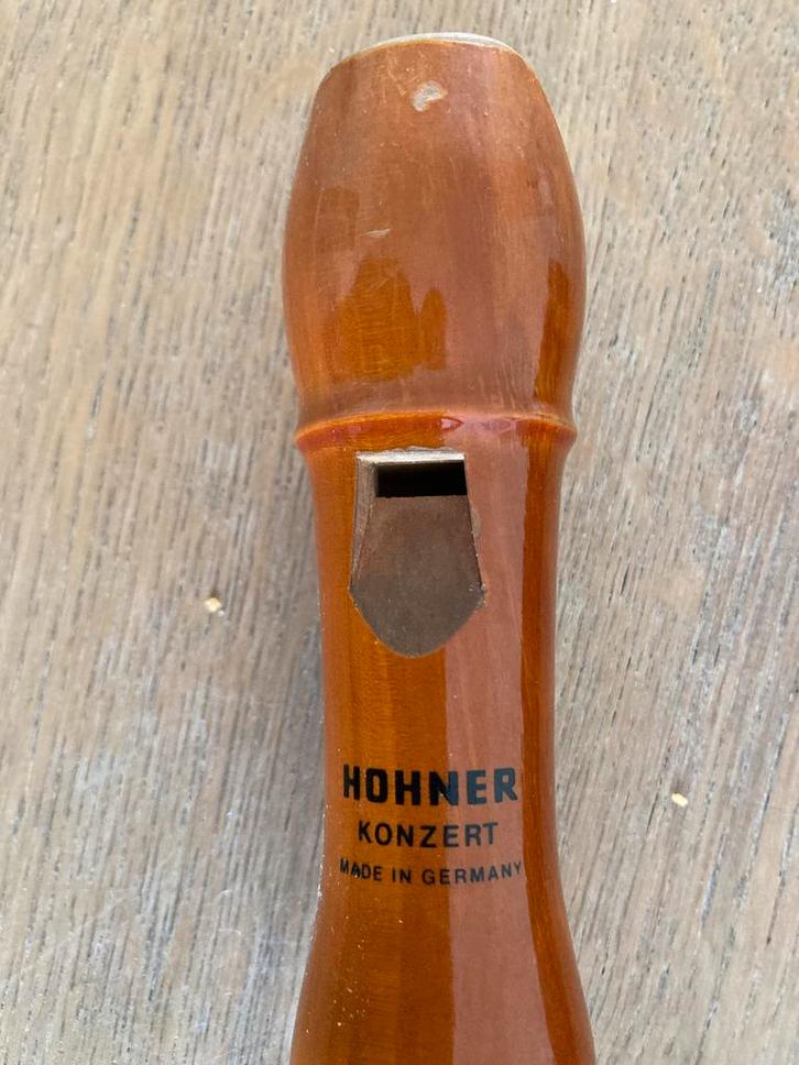 Hohner Blokfluit - Concert Serie, Muziek en Instrumenten, Blaasinstrumenten | Blokfluiten, Gebruikt, Sopraan of Sopranino, Met koffer, hoes of etui
