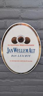 Leuk Emaille reclamebord JanWellem alt Brauerei Schlösser, Verzamelen, Biermerken, Ophalen of Verzenden, Gebruikt, Reclamebord, Plaat of Schild