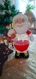 Candycontainer kerstman, kunststof., Ophalen of Verzenden, Gebruikt