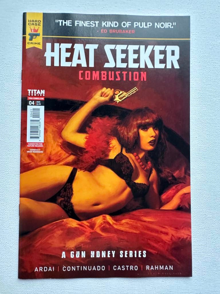 Heat Seeker Combustion 4 - Ivan Rodriquez Variant, Eén stripboek, Ophalen of Verzenden, Zo goed als nieuw