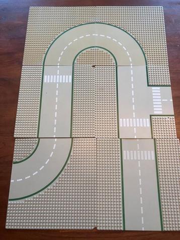 Lego 6 bouwplaten dorp of stad DD beschikbaar voor biedingen