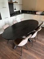 Ovale eettafel (210cm) 31 augustus ophalen!!, Huis en Inrichting, Tafels | Eettafels, Ophalen, 200 cm of meer, Zo goed als nieuw