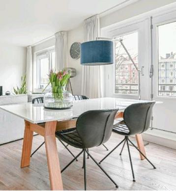 Zuiver Eettafel Wit/Beuken beschikbaar voor biedingen