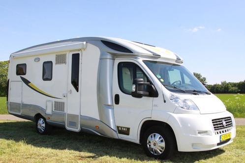 Pla S471 enkele bedden lengtebedden airco camera, Caravans en Kamperen, Campers, Bedrijf, Half-integraal, tot en met 3, Fiat, Diesel