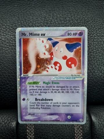 Mr. Mime ex 111/112 Fire red Leaf green