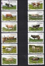 Frankrijk, serie "koeien" 2014-80, Ophalen of Verzenden, Gestempeld