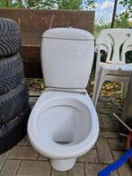 toiletpot, duoblok Spinx, Ophalen, Gebruikt, Steen, Toilet