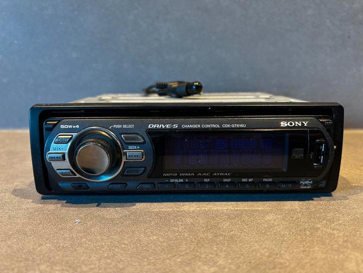 Sony CDX-GT616U Autoradio, Auto diversen, Autoradio's, Zo goed als nieuw, Ophalen of Verzenden