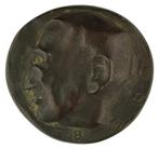 ONTWERP VPK 1978 Geer Steyn : Bertolt Brecht, Postzegels en Munten, Penningen en Medailles, Verzenden, Brons, Nederland