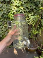 Glazen drankdispenser met kraantje – 5 liter, Ophalen, Nieuw