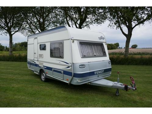 Fendt Saphir 420, Caravans en Kamperen, Caravans, Bedrijf, tot en met 4, 750 - 1000 kg, Treinzit, Fendt, Dwarsbed, Overige, Fietsenrek