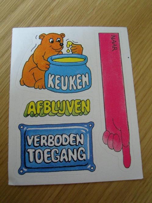sticker Keuken Afblijven  Verboden Toegang, Verzamelen, Stickers, Zo goed als nieuw, Bedrijf of Vereniging, Ophalen