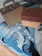 2 oude single koffertjes, Ophalen, Gebruikt, Overige formaten