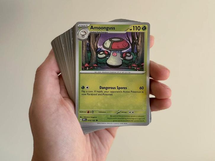 Obsidian Flames 32 unieke kaarten (incl Reverse & Holo's), Hobby en Vrije tijd, Verzamelkaartspellen | Pokémon, Nieuw, Meerdere kaarten