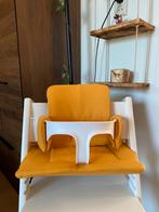 Ochre kussenset voor kinderstoel stokke tripp trapp, Ophalen of Verzenden, Nieuw, Meegroeistoel, Stoelverkleiner