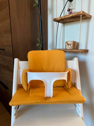 Ochre kussenset voor kinderstoel stokke tripp trapp beschikbaar voor biedingen